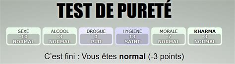 teste de pureté ado|Test de pureté de Rice